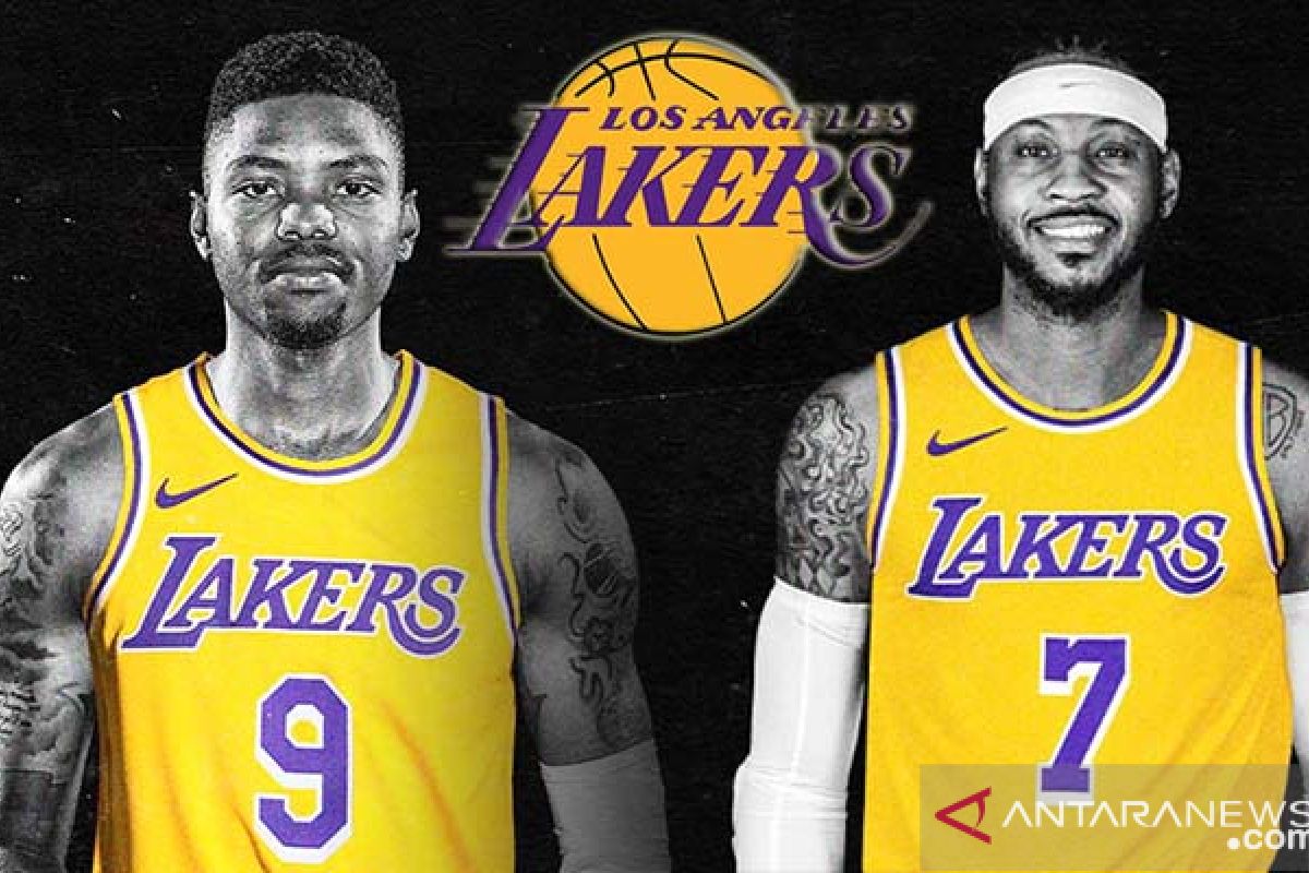 NBA: LA Lakers datangkan Carmelo Anthony dan Kent Bazemore