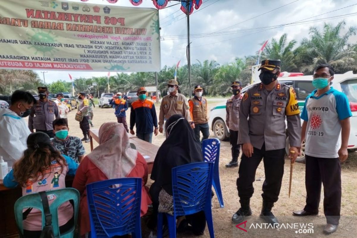 Polres Muarojambi bangun posko penyekatan cegah penyebaran COVID-19