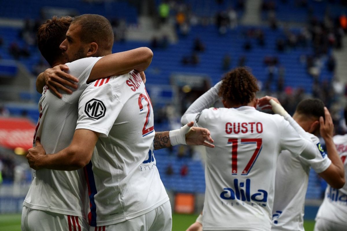 Lyon vs Brest seri 1-1