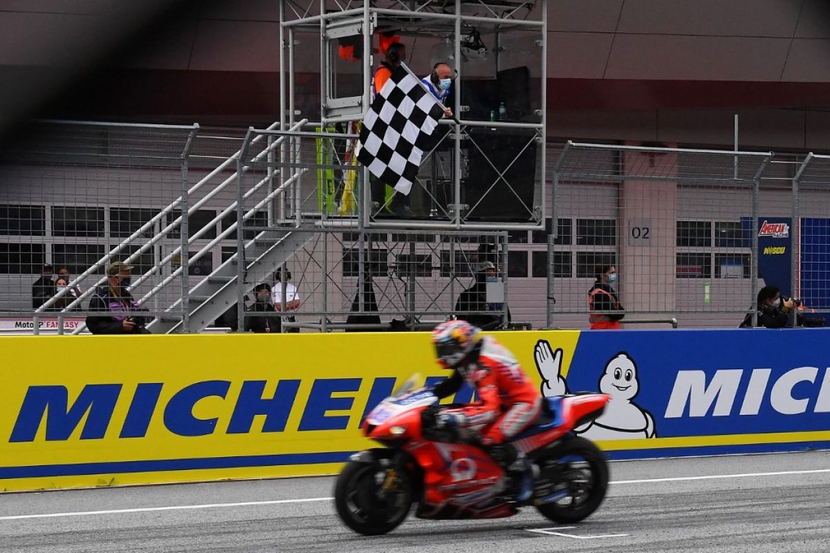 Jorge Martin klaim kemenangan perdana di MotoGP Styria