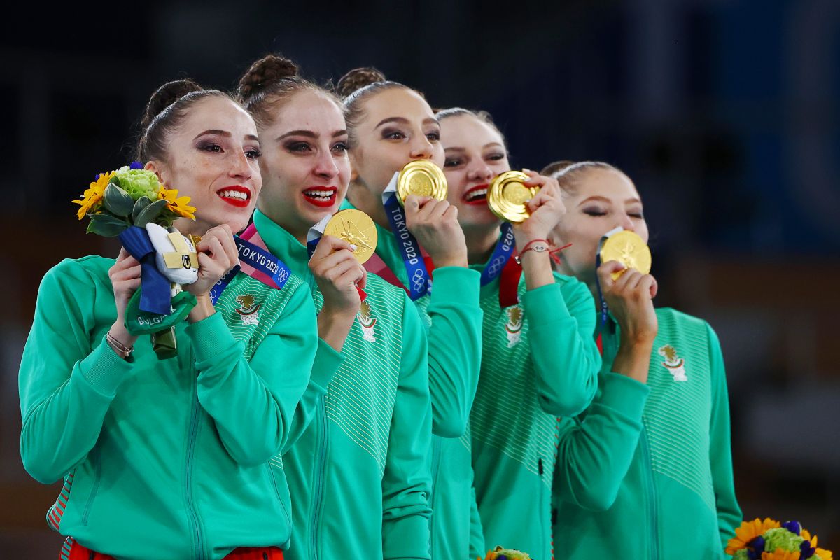 Olimpiade Tokyo, Bulgaria runtuhkan dominasi Rusia dalam senam ritmik beregu