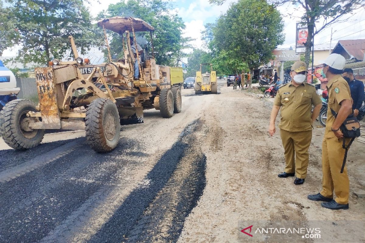 Perbaikan jalan permukiman di Sampit disesuaikan kemampuan anggaran