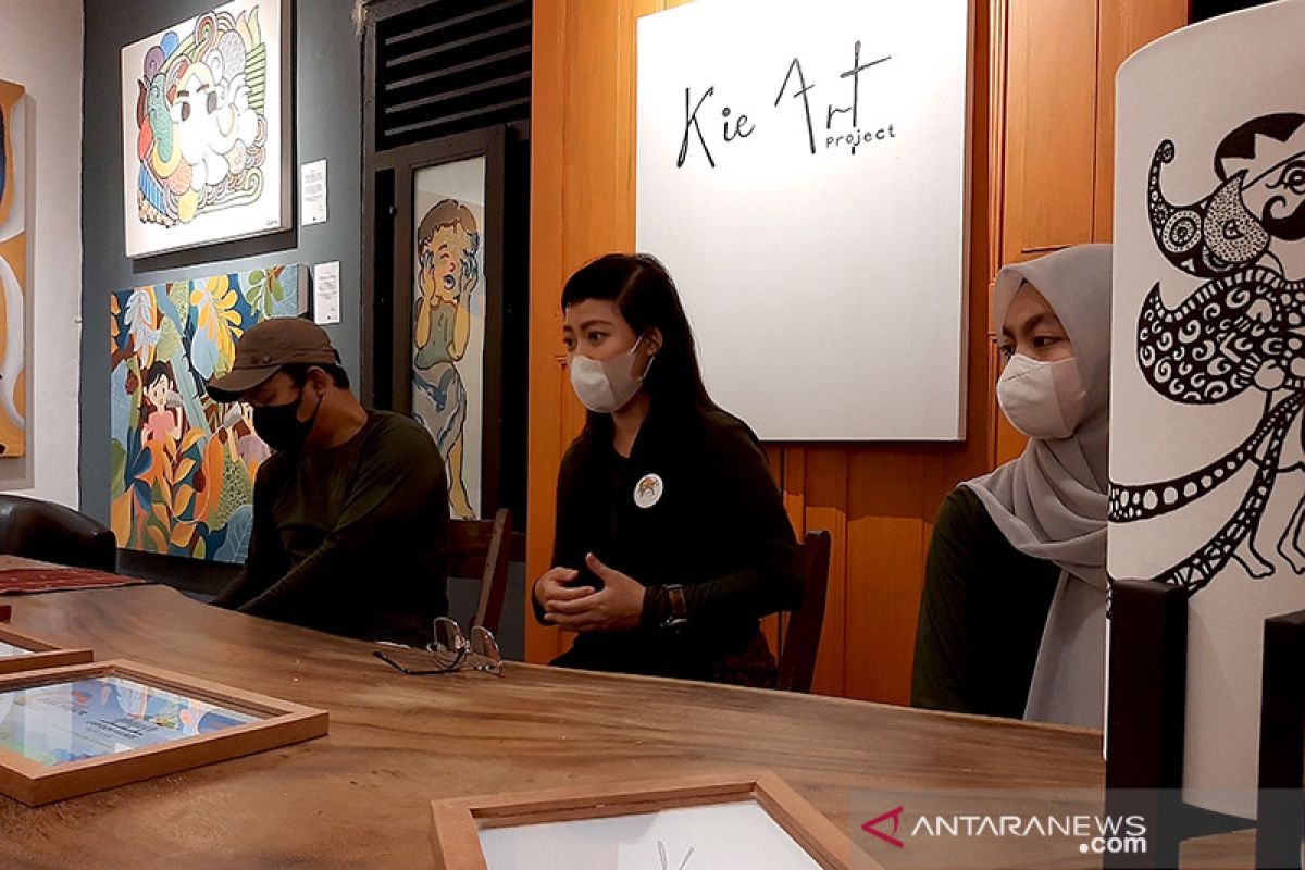 Kie Art Purbalingga gelar pameran  "Kami Masih Mencintaimu Indonesia"