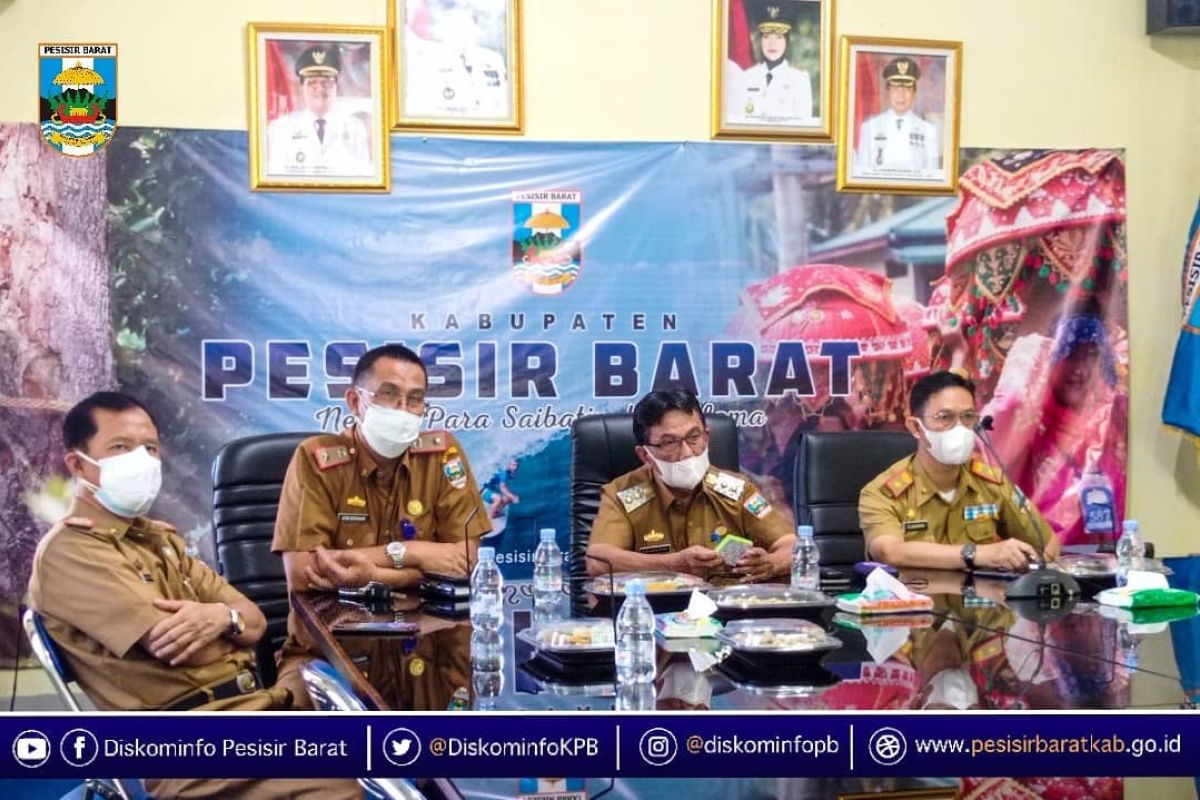 Sekda Pesisir Barat ikuti coaching penilaian mandiri penerapan sistem merit