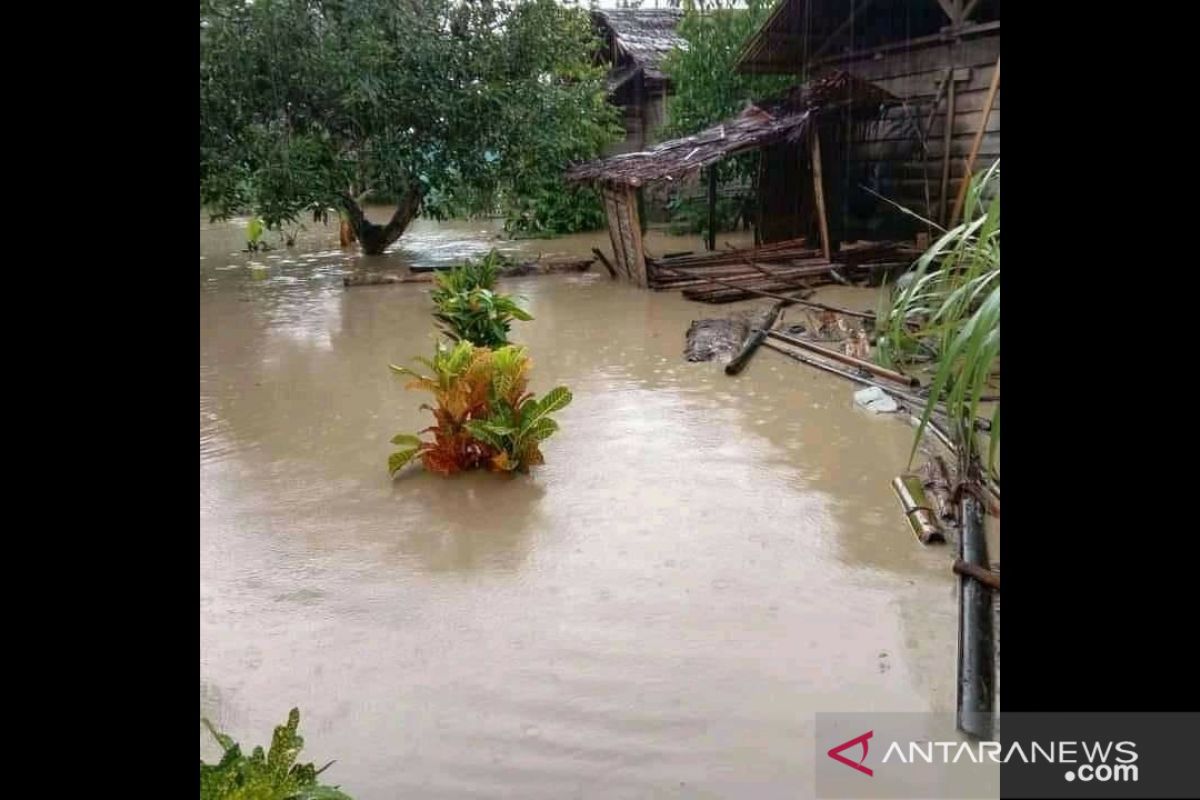 BNPB: 842 jiwa di Kabupaten Seram mengungsi akibat banjir bandang