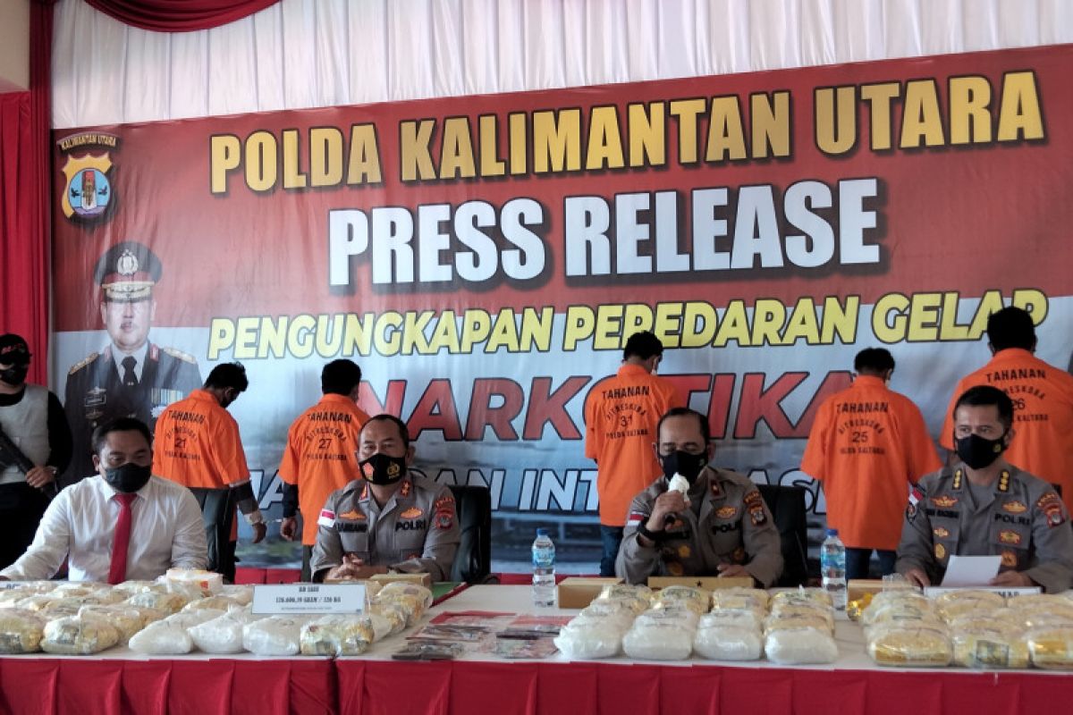 Polda ungkap kasus 126,6 kg sabu yang dikendalikan napi