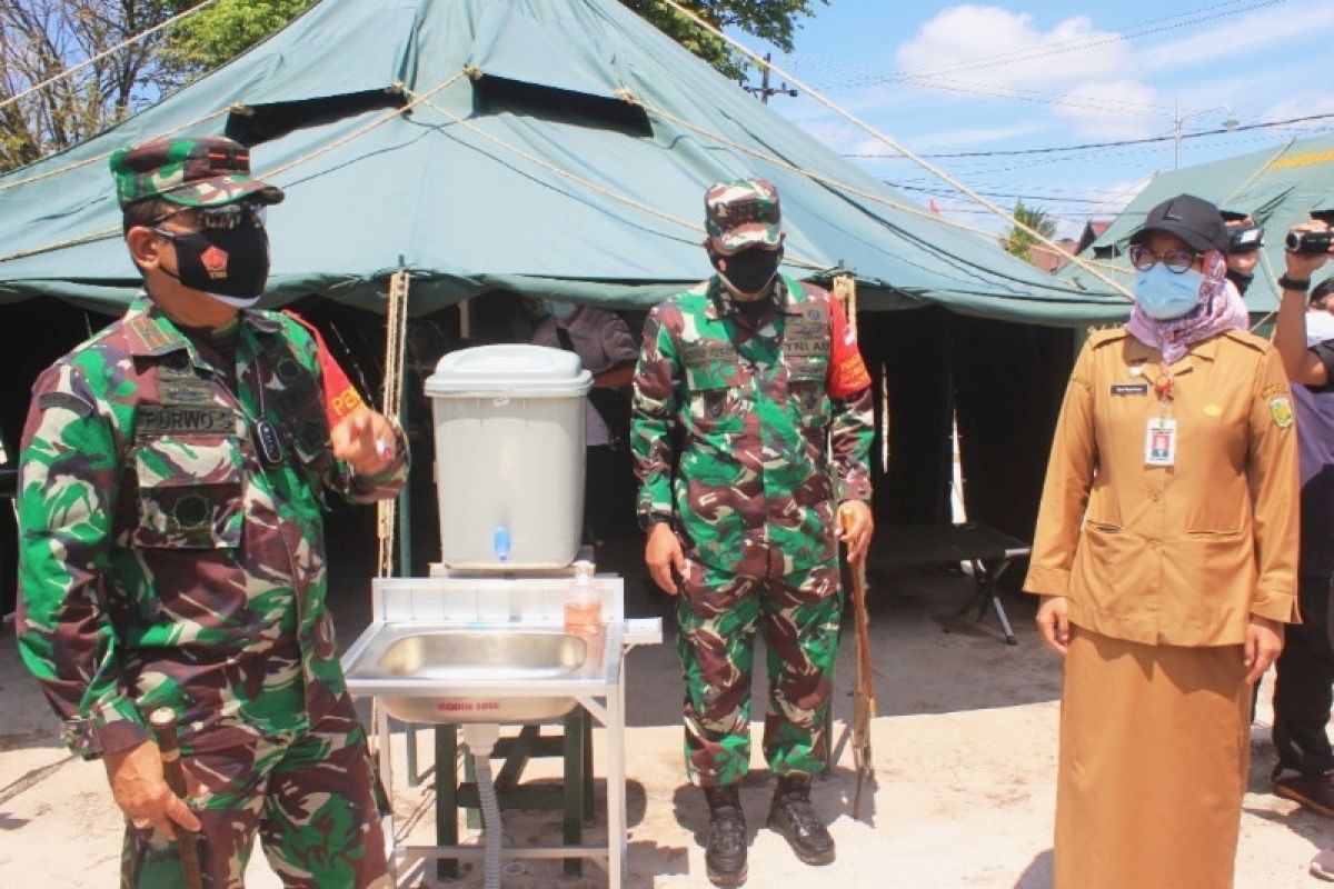 TNI operasionalkan rumah sakit lapangan penanganan COVID-19 di Palangka Raya