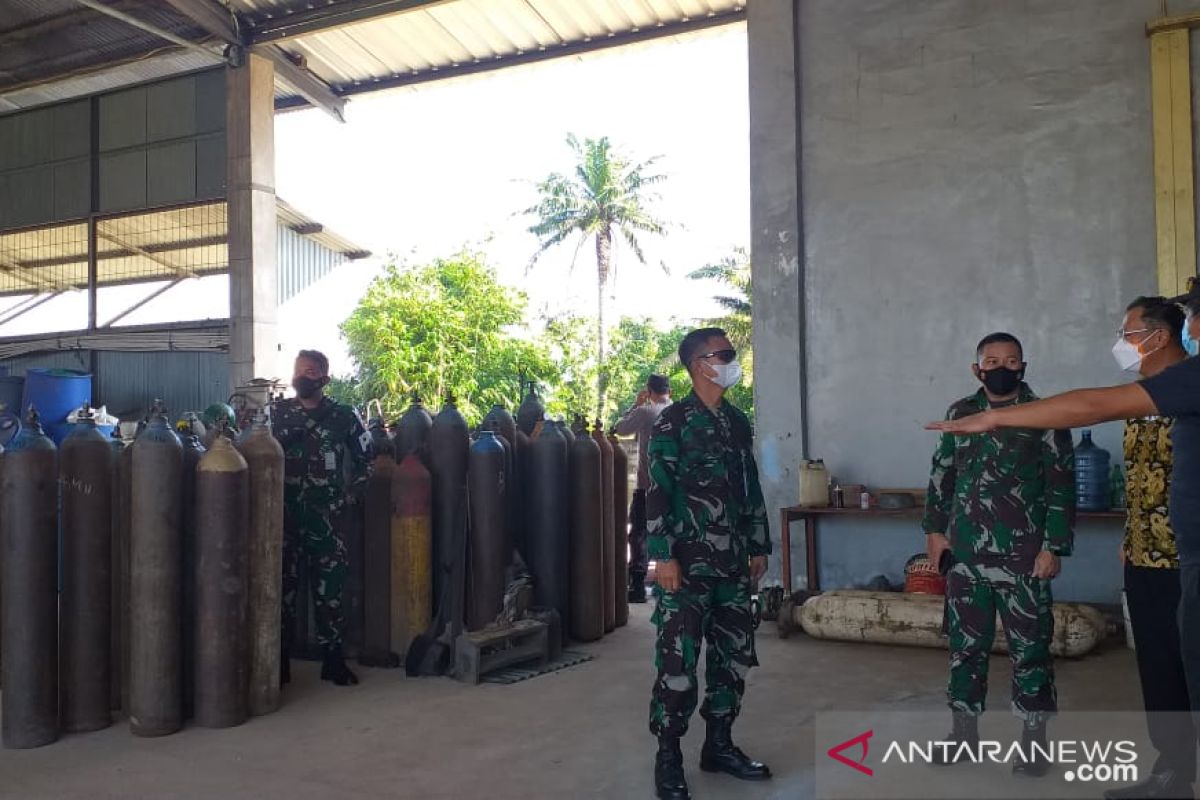 KRI Semarang bantu suplai oksigen di Belitung