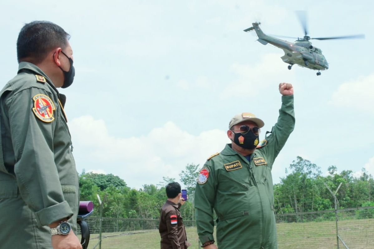 Area latihan pengeboman pesawat di Kampar Riau dijadikan ajang wisata