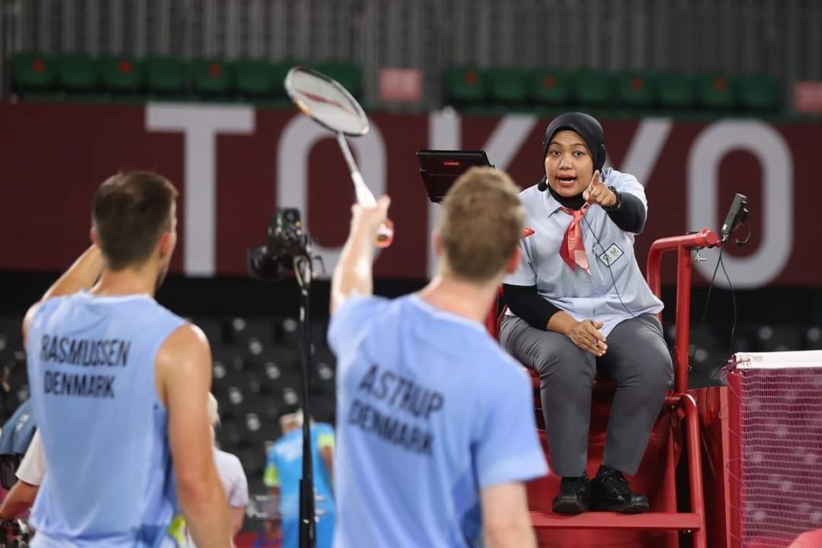 Guru SD di Surabaya berbagi pengalaman saat jadi wasit di Olimpiade Tokyo 2020