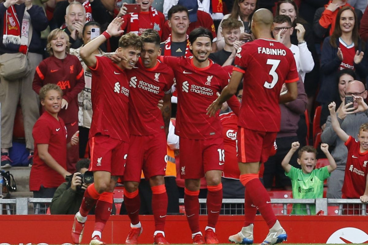 Liverpool gilas Osasuna 3-1