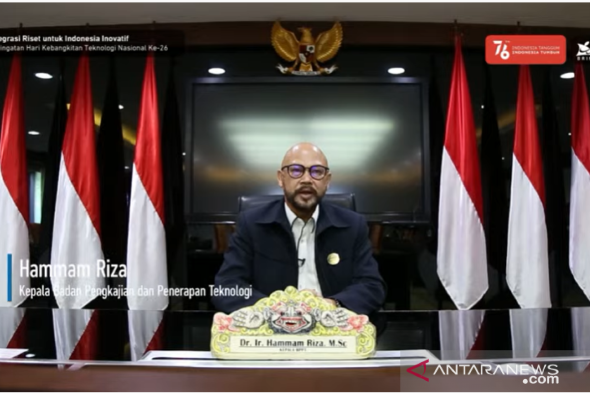 BPPT: Kebangkitan teknologi Indonesia wujudkan kemandirian bangsa