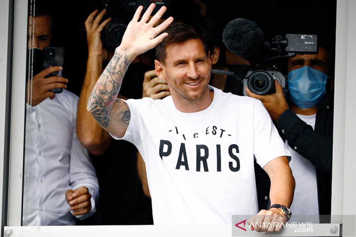 Messi sudah tiba di Paris, siap bergabung dengan PSG