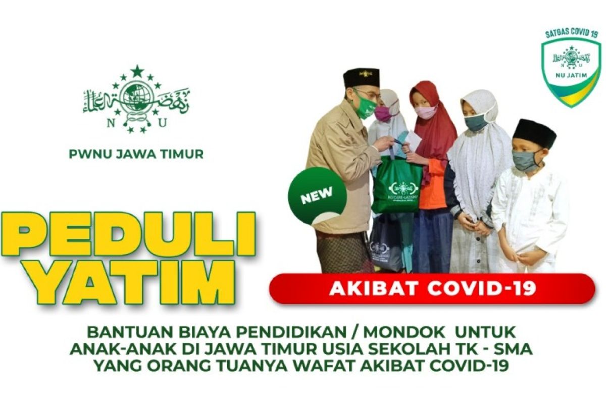 NU Jatim luncurkan Program Peduli Yatim korban COVID-19