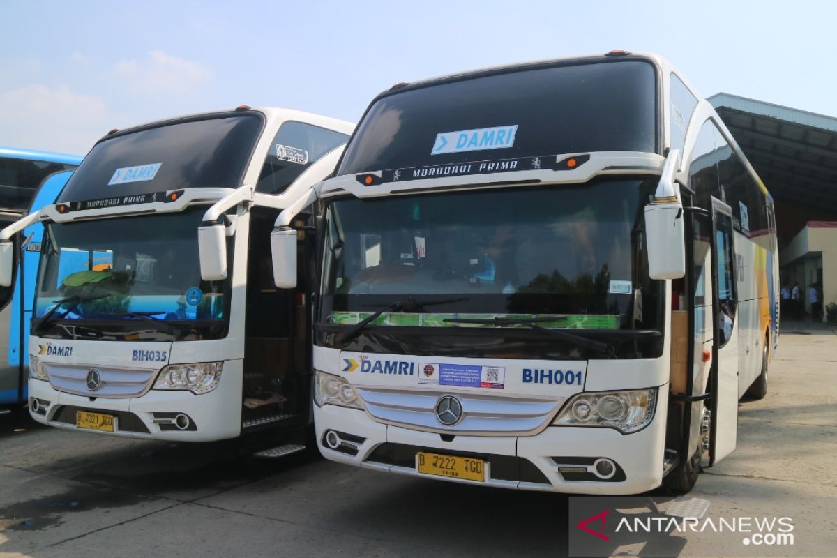 Masih setop sejumlah layanan, DAMRI berlakukan syarat calon penumpang