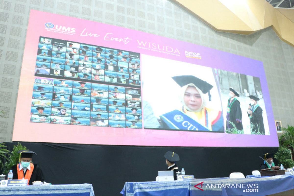 Rektor UMS berpesan kepada lulusan untuk utamakan ilmu dan amal