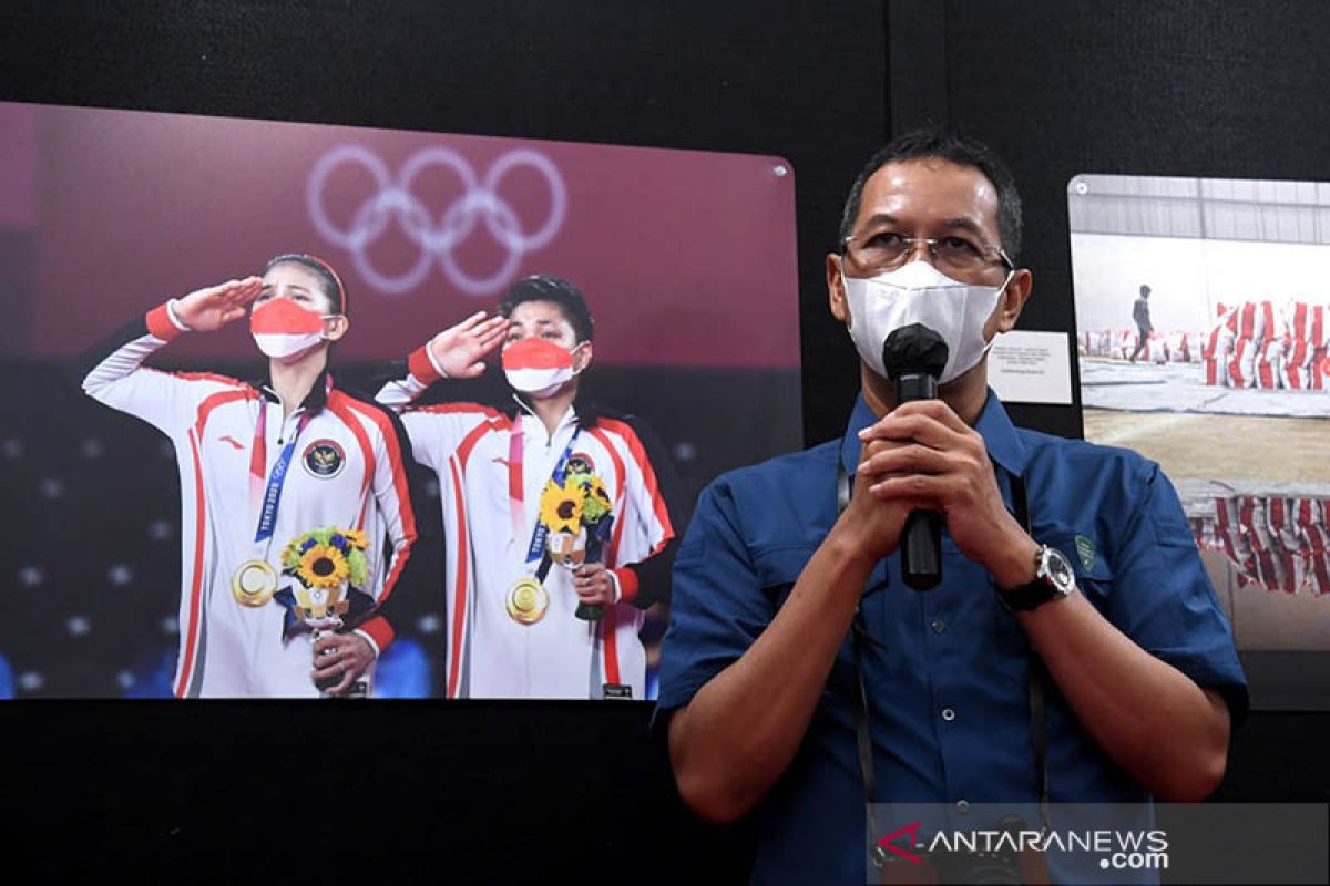 Presiden apresiasi Pameran Foto Bulan Kemerdekaan HUT Ke-76 RI