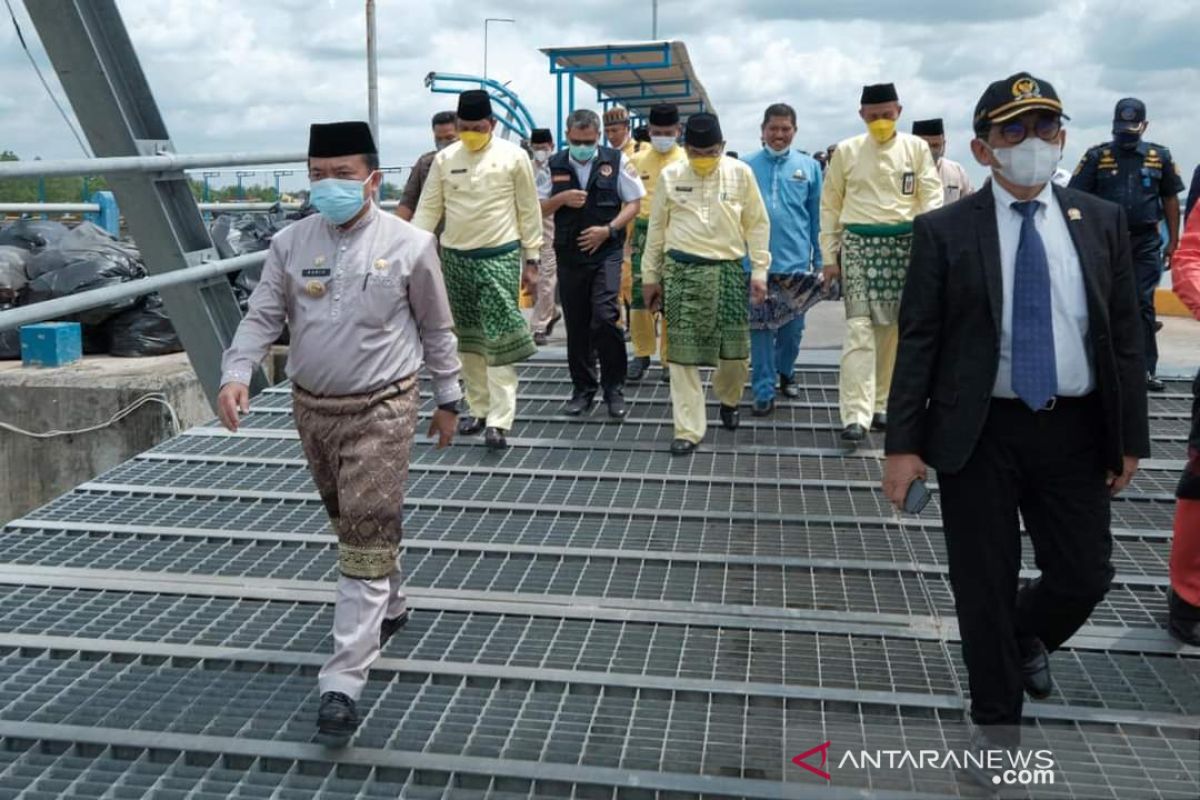 Pemprov Jambi dorong peningkatan sarana prasarana Pelabuhan RORO Kuala Tungkal