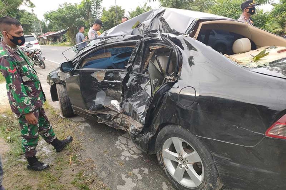 Tiga tewas, dua kritis dalam kecelakaan beruntun di Aceh Timur