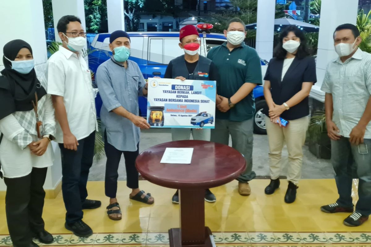 Yayasan Bersih dan Berkah Langit berkolaborasi tangani COVID-19 di Surabaya