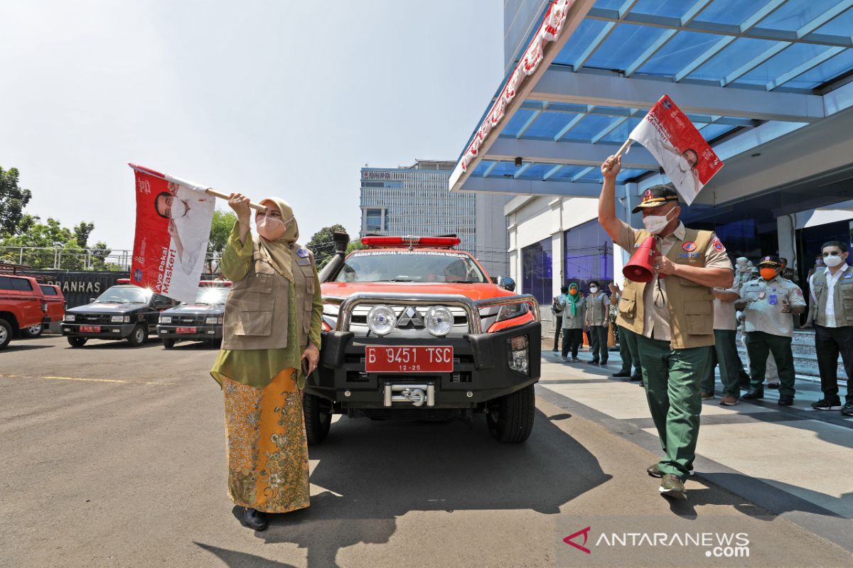 Kasatgas COVID-19 luncurkan Gerakan Mobil Masker untuk Jakarta