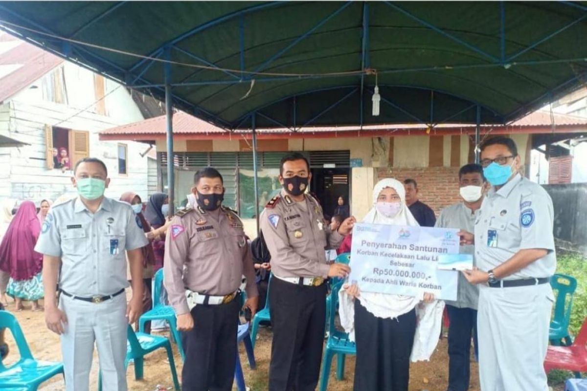 Jasa Raharja Aceh bayarkan santunan Rp34 miliar