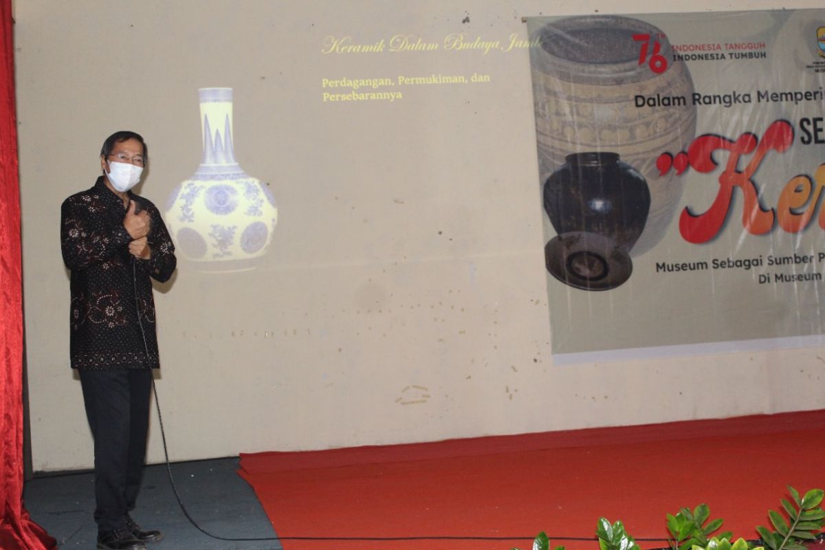 Seminar kajian keramik,Museum Siginjei dukung riset keramik kuno Jambi