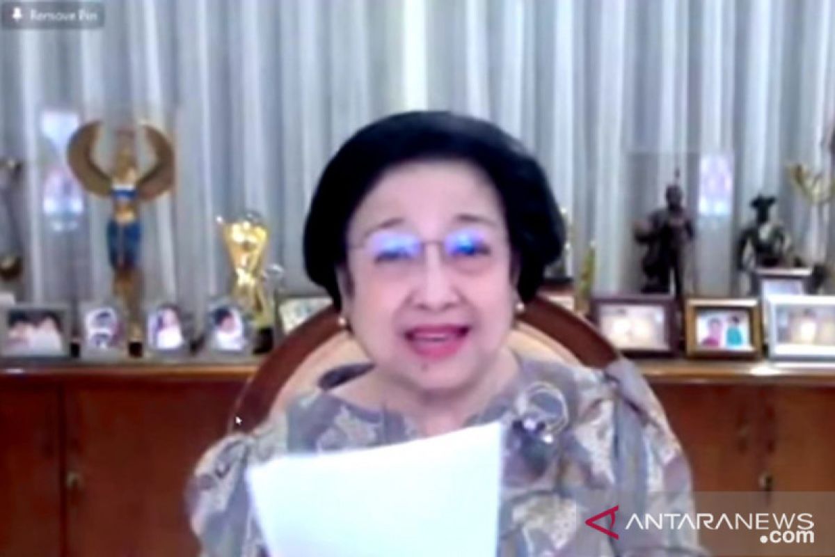 Megawati minta pemuda-pemudi dengan gagah berani tatap masa depan