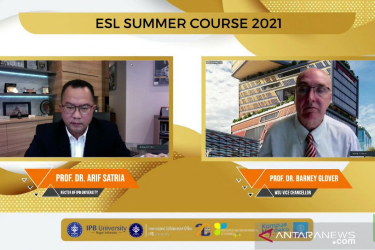 13 negara ikuti ESL "Summer Course" 2021 IPB University