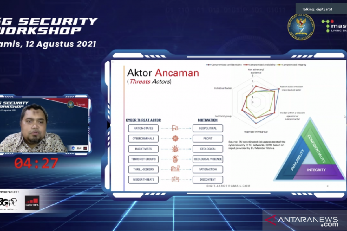 Akademisi: Jaringan 5G merupakan tantangan bagi keamanan nasional
