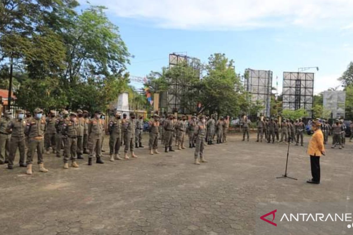 Wali Kota Tarakan Instruksikan Satpol PP Bertindak Tegas dan Humanis