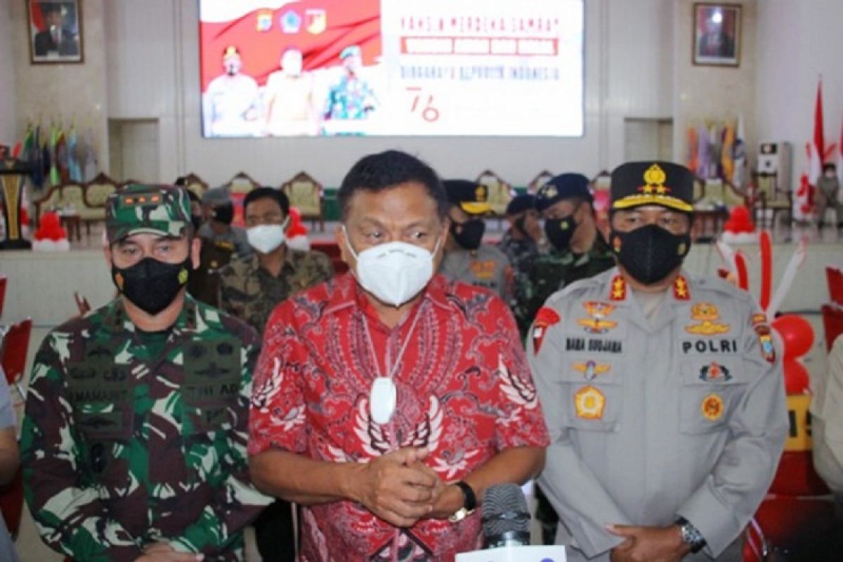 Gubernur Sulut  apresiasi pelaksanaan Vaksin Merdeka Samrat