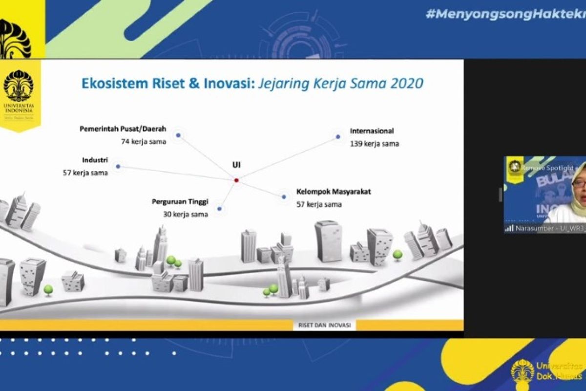 Wakil Rektor: Hubungan UI-BRIN ke depan berlandaskan pada triple helix