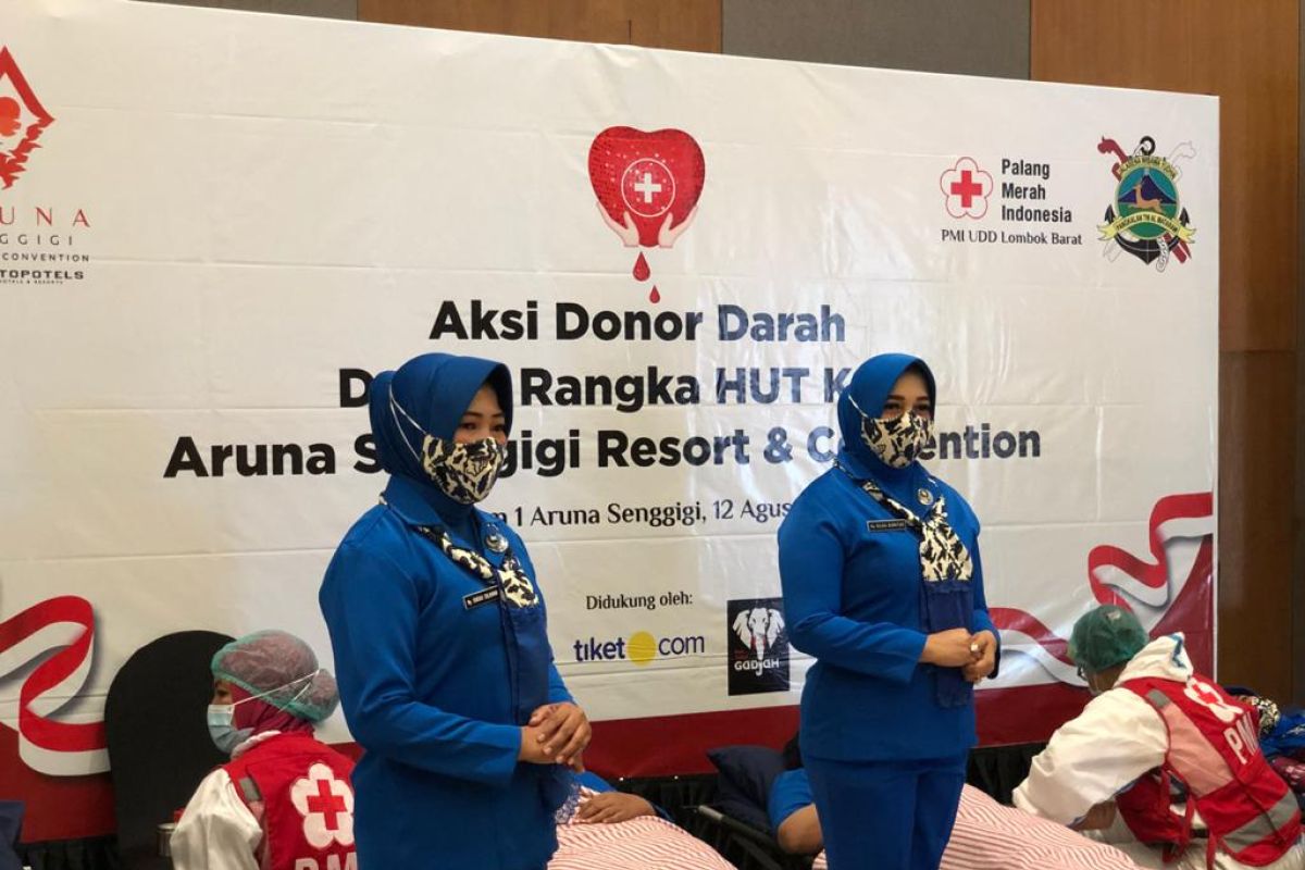 HUT ke-5, Aruna Senggigi Gelar Aksi Donor Darah