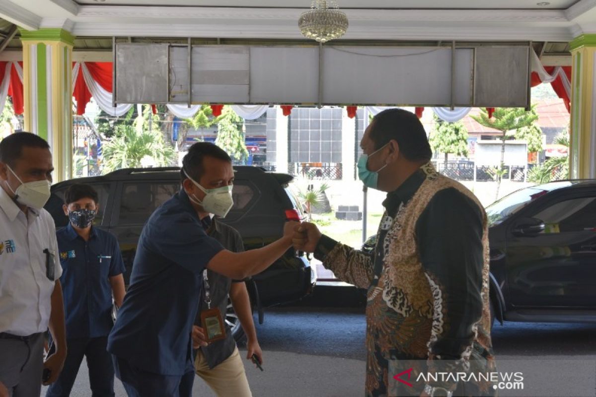 PT Telkomsel jalin komunikasi dengan Wali Kota Padangsidimpuan