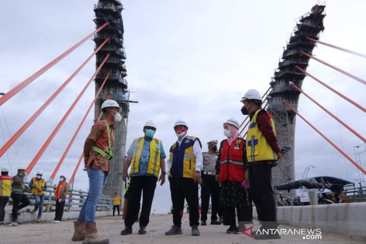 Jembatan Alalak akan jadi ikon wisata baru Kota Banjarmasin