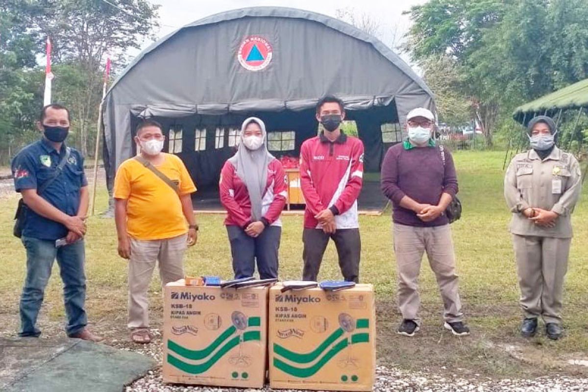 Dukung tempat isolasi terpusat, PWI Barut berikan bantuan