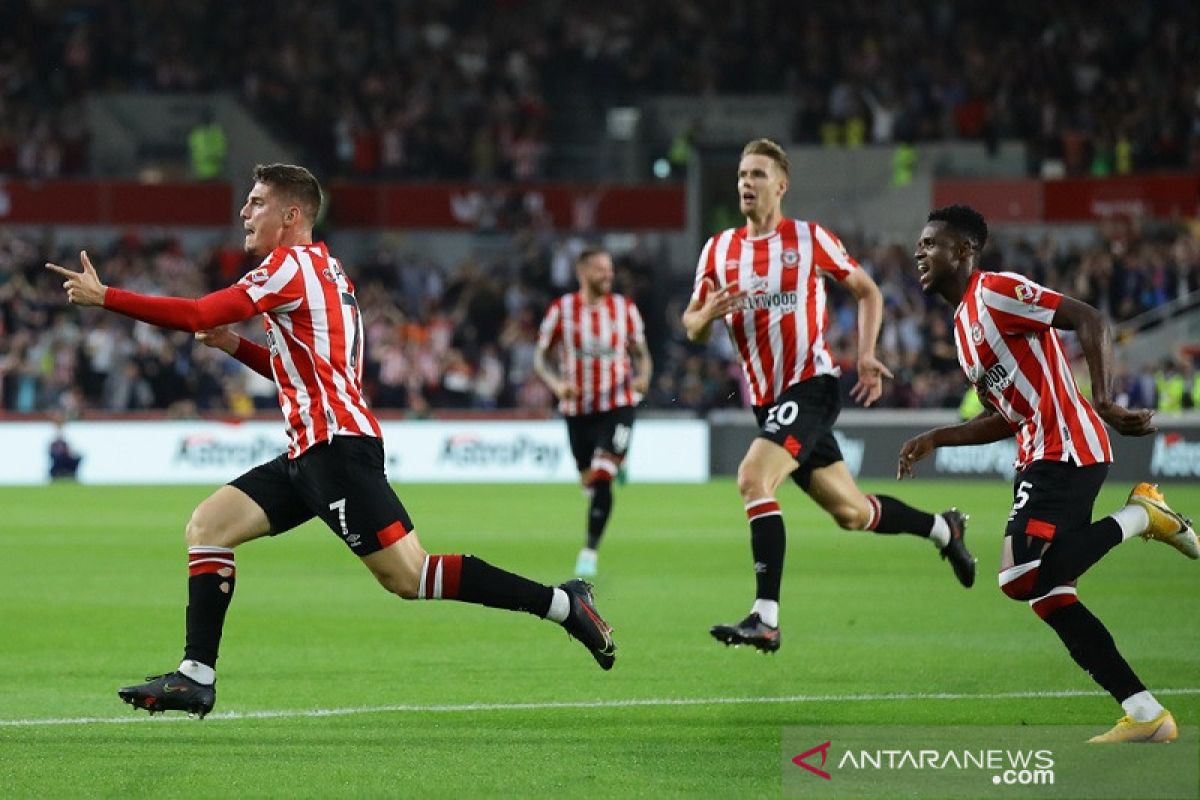 Brentford taklukkan Arsenal 2-0 di pembukaan Liga Premier Inggris 2021/22