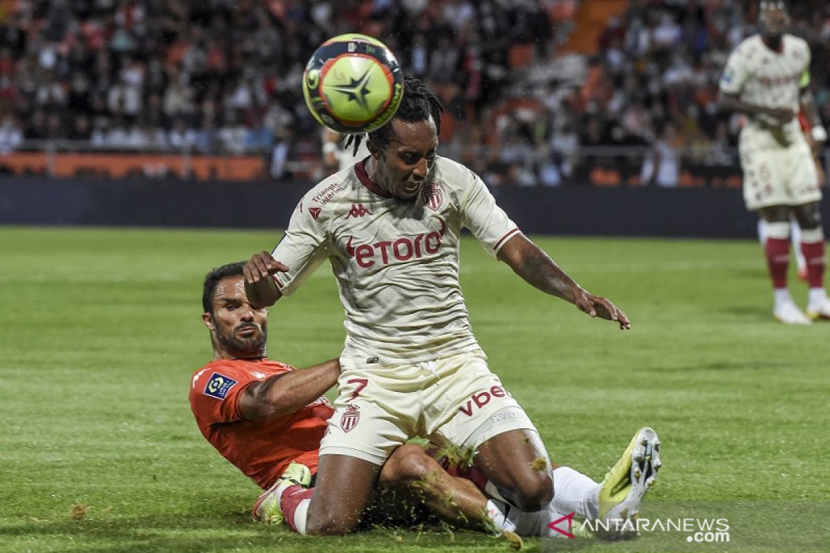 Monaco dominan tapi tersungkur di markas Lorient 0-1