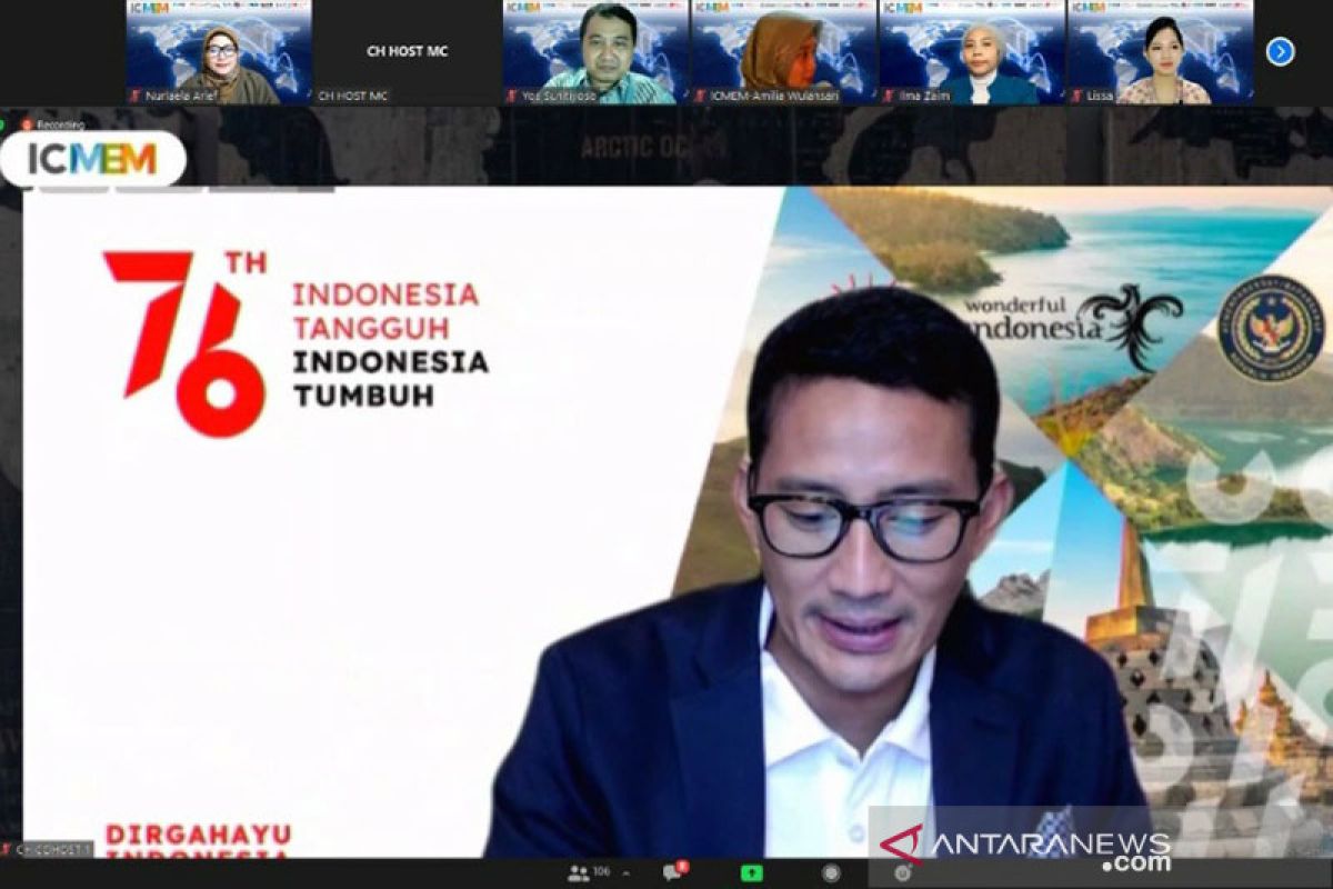 Menteri Sandiaga: Pariwisata akan pulih dengan optimalkan digitalisasi