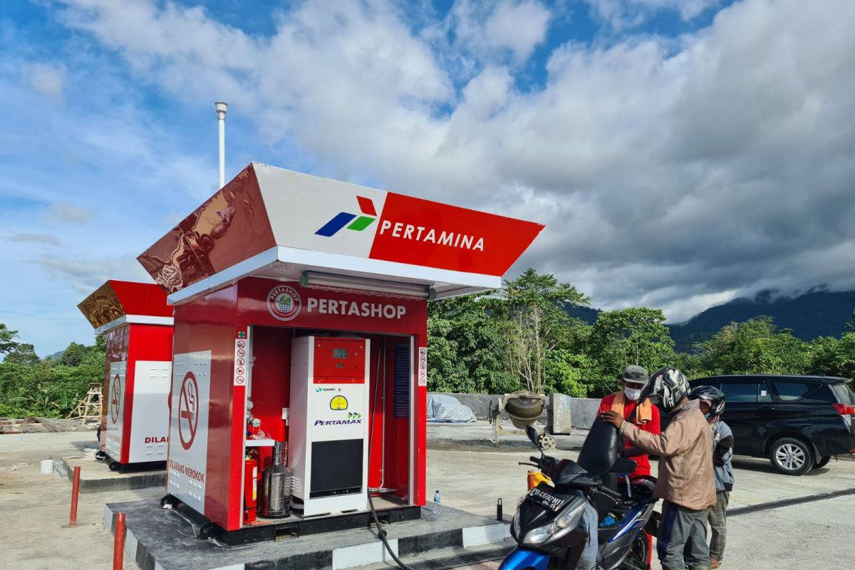 Pertamina operates Pertashops at 16 locations in West Papua