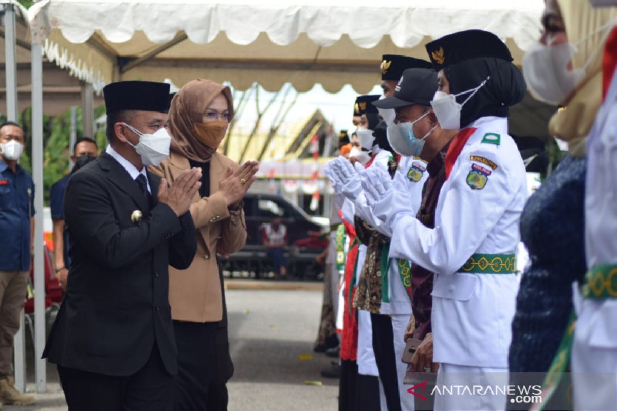 Wali Kota Palu ingatkan Paskibraka profesional jalankan tugas