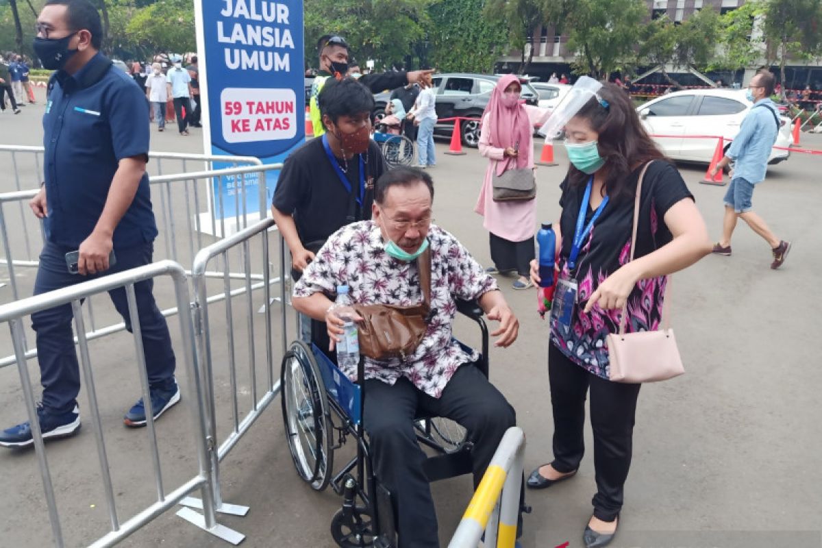 Vaksinasi COVID-19 kepada 225 ribu disabilitas rampung Oktober