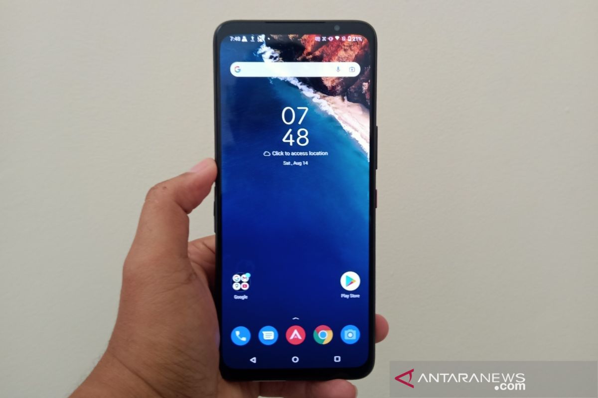 Menguji ketangguhan ponsel gaming Asus ROG Phone 5