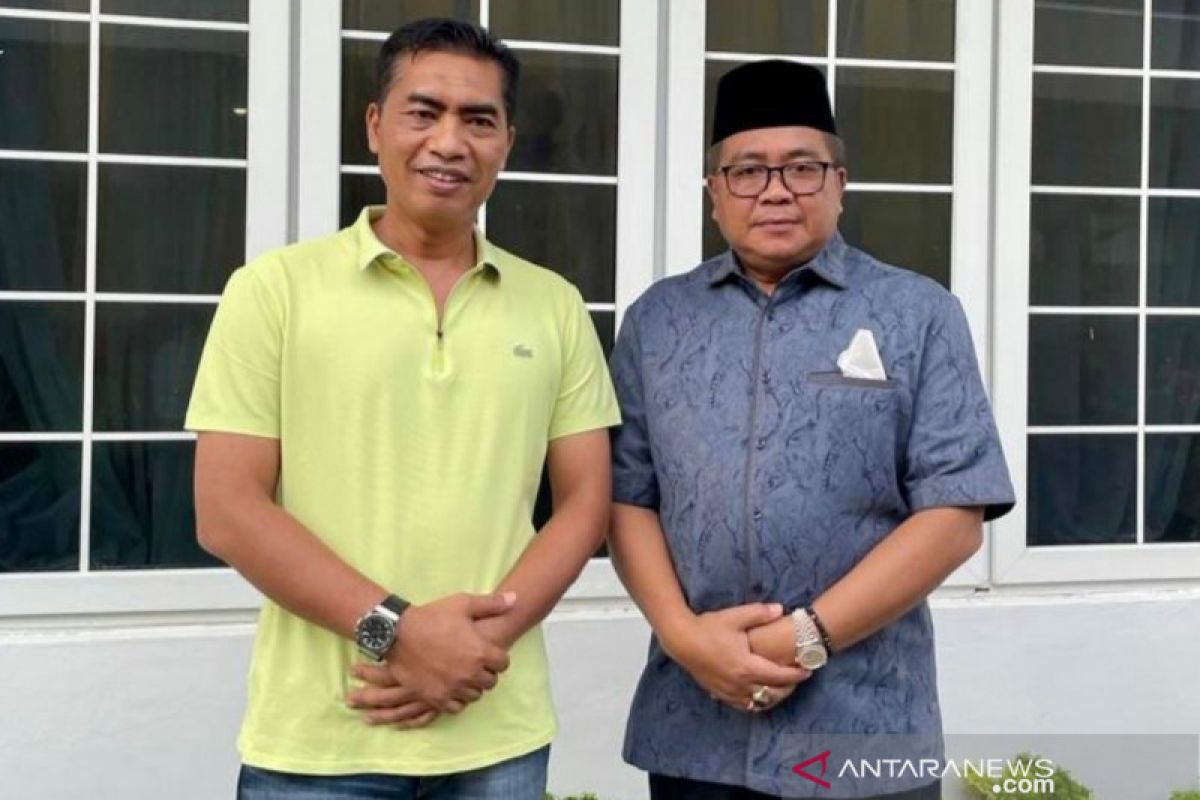 Bupati Aceh Barat silaturahmi dengan Kapolda Aceh, begini akrabnya