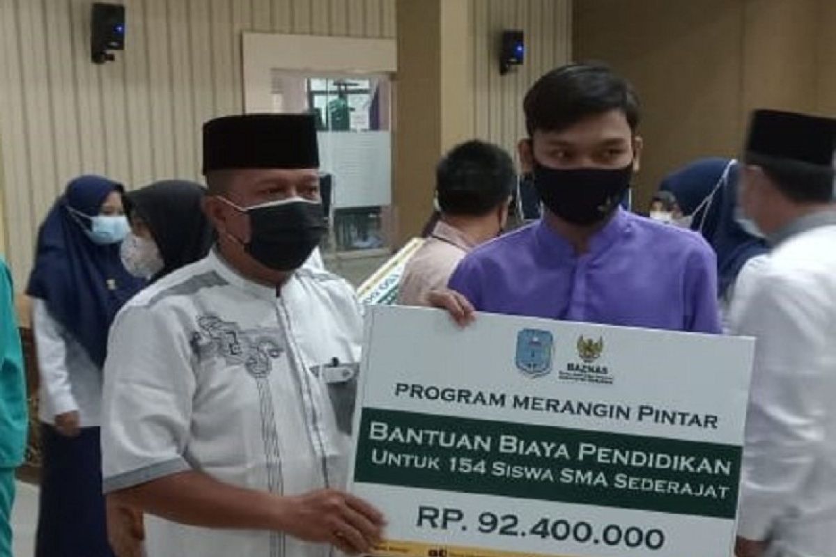 Baznas Merangin salurkan dana Rp2,7 miliar untuk yatim