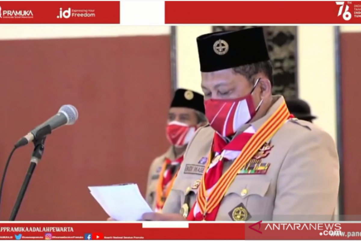 Budi Waseso lapor Presiden Jokowi rencana kegiatan Jambore Nasional XI 2022