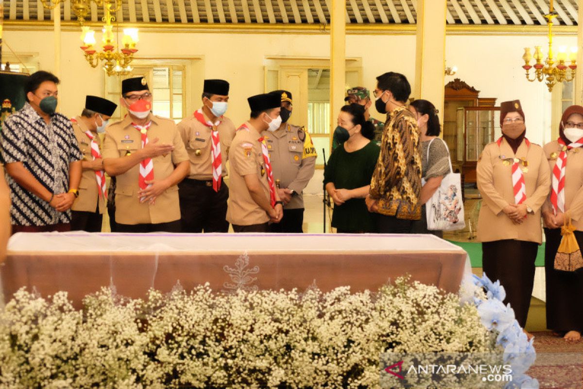 Sejumlah pejabat mulai melayat KGPAA Mangkunegara IX