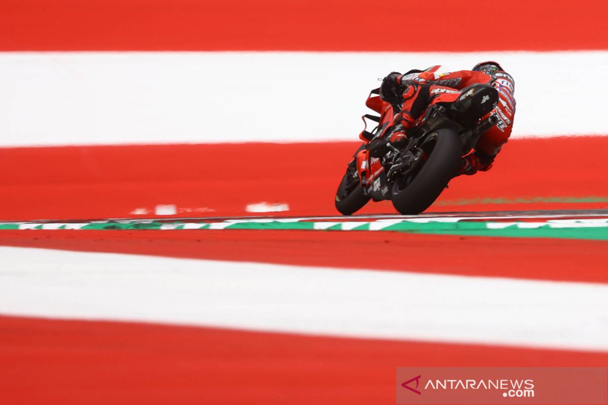 MotoGP : Bagnaia rebut pole GP Aragon dengan rekor lap baru