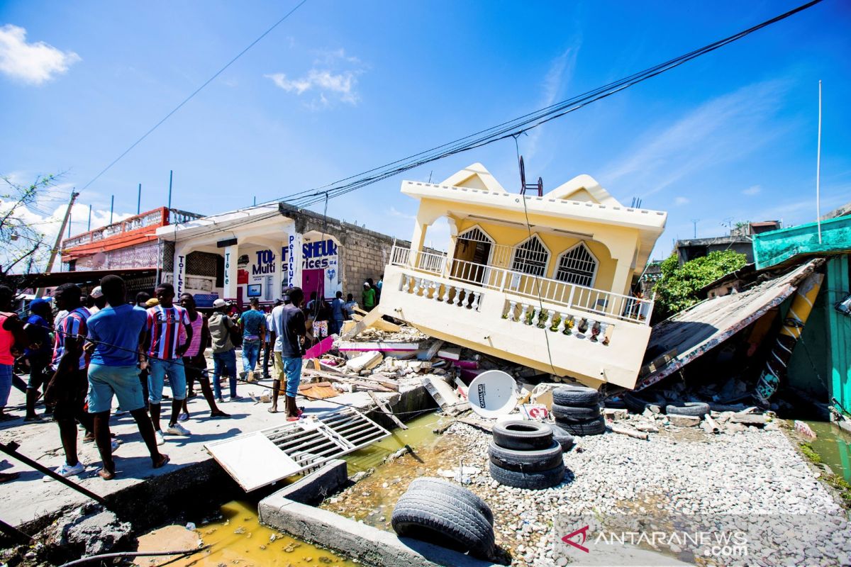 304 orang tewas akibat Gempa Haiti berkekuatan 7,2 magnitudo